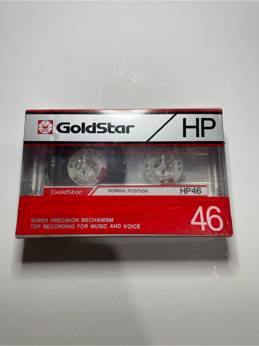 GOLDSTAR HP 46 TYPE I BLANK CASSETTE TAPE (1) (SEALED)